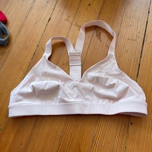 light pink athleta sports bra like new!